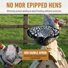 JOUTYFOR 6 Pack Chicken Saddles for hens, Chicken Apron Back