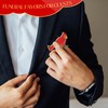 Cardinal Memorial Pins Bulk, Red Cardinal Lapel Pins “Forever in