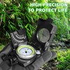Hiking Compass, Military Marching Compass with Inclinometer, Outdoor Compass with