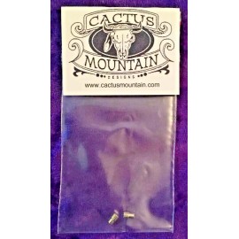 Cactus Mountain Designs Belt Tip Replacement Screws You Tap In!  No Screwdriver Needed!  2 Pack ! Secure