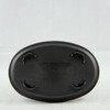 Oval Black Plastic Humidity/Drip Tray for Bonsai Tree 9.5"x 6.5"x