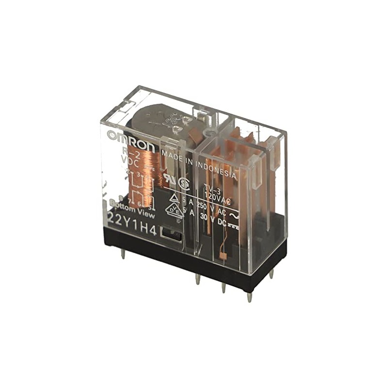 G2R2-24VDC | G2R-2 24DC | 379219 | OMRON RELAY, DPDT,