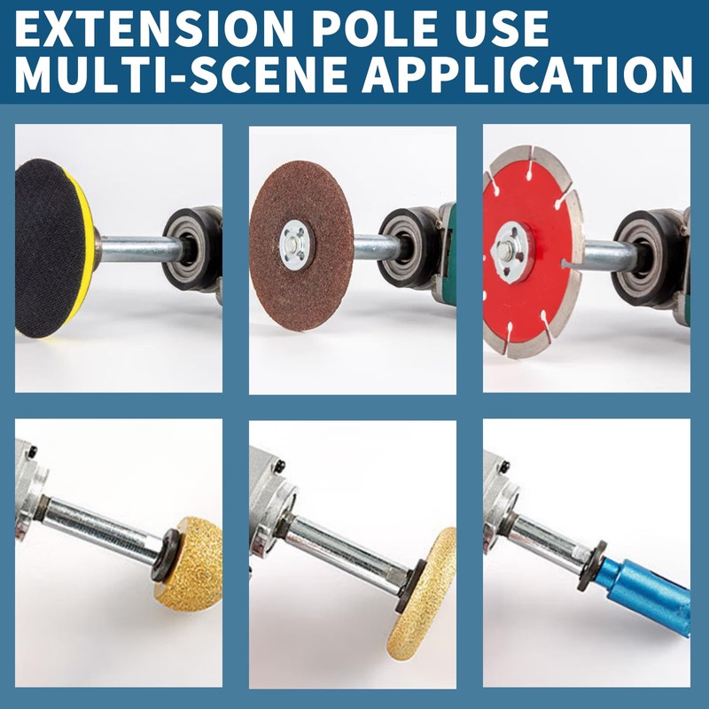 Angle Grinder Extension M10, Pack of 3 Angle Grinder Extension