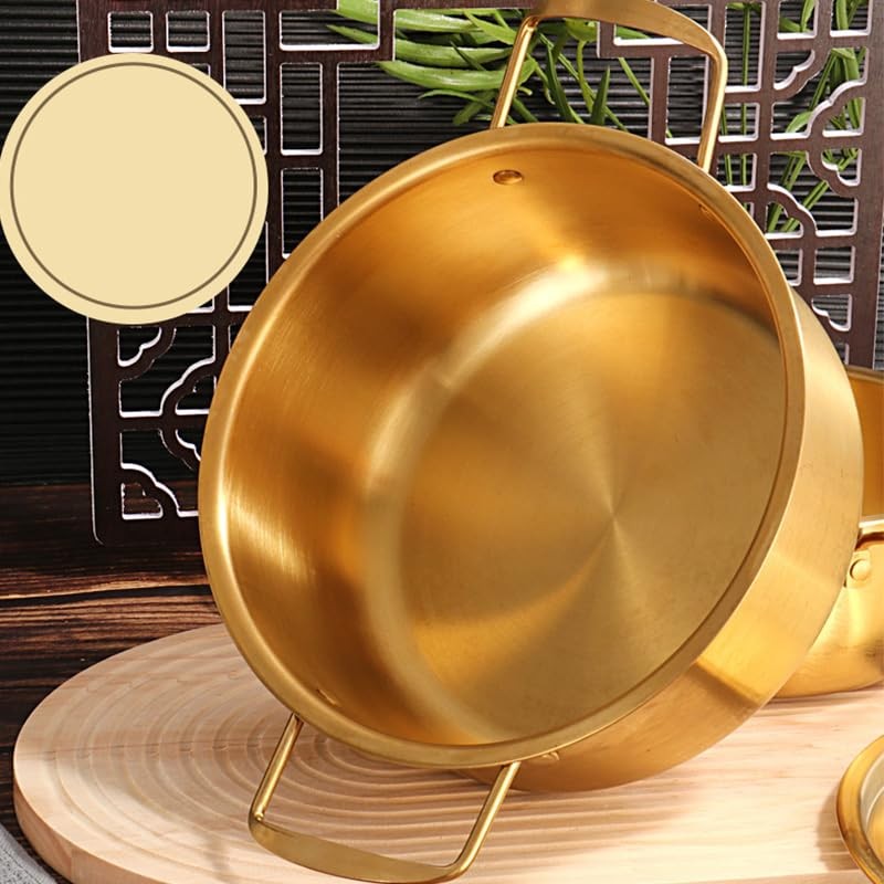 BOENLU Korean Ramen Pot Korean Cooking Pot Instant Noodle Pot