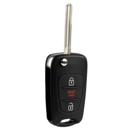 TOP-VIGOR Keyless Entry Remote Control Car Key Fob Replacement Compatible with Kia Sportage 2012 2013, 315Mhz 3 Button for NYOSEKSAM11ATX