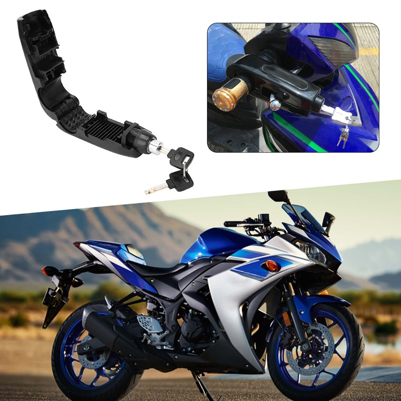 Handlebar Safety Lock for Brake Throttle Grip Motorcycle Scooter ATV