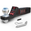 TYT Trailer Hitch Ball Mount with 2 Inch Ball &