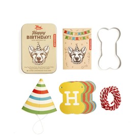Kikkerland Happy Birthday! Dog Birthday Kit