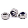 Glvaner M3-0.5 Thread Size (100 pcs) Stainless Steel Hex Locknuts