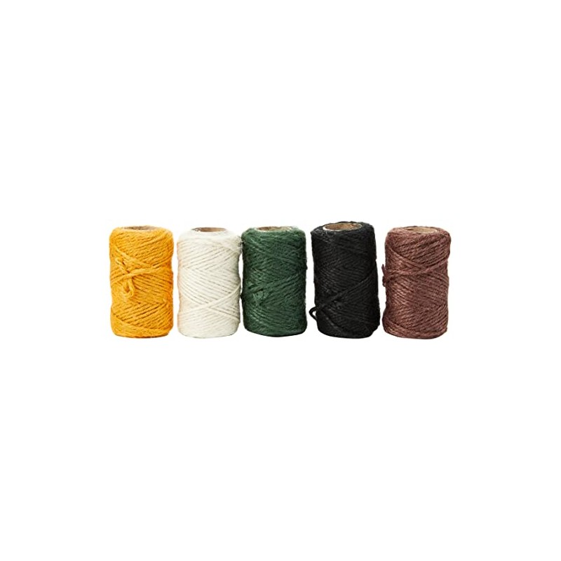 Springboard 70031 Natural Jute Yarn (Pack of 5) 20 m