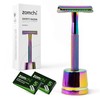 Double Edge Safety Razor for Women with Stand, Lady Razor,