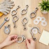 CUTHOLLOW 1.5" Tri Clamp Kit, 10Pcs 304 Stainless Steel Sanitary