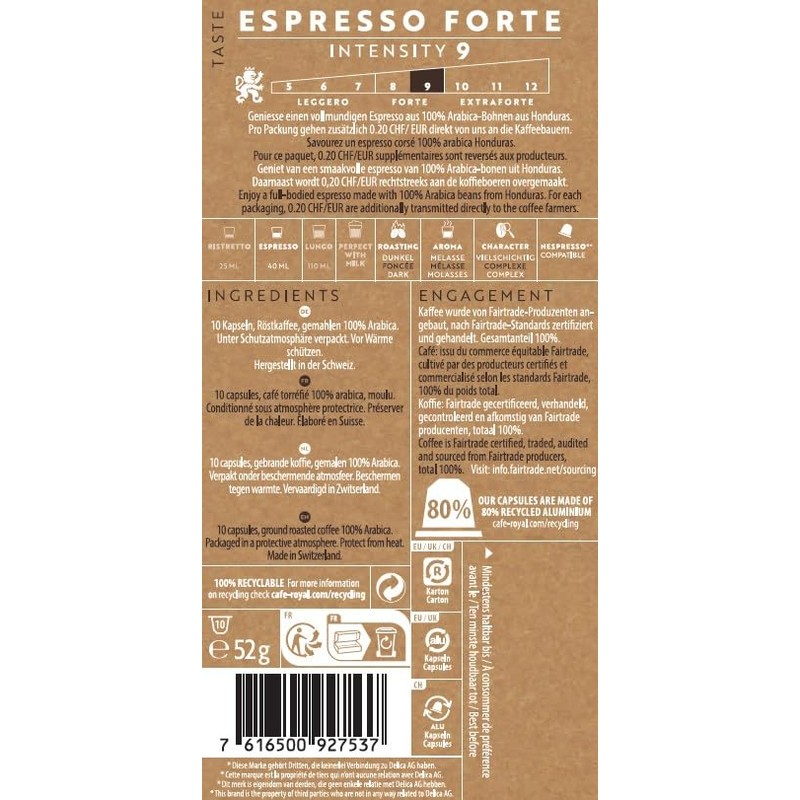 CR NES 10x FT IMP HONDURAS