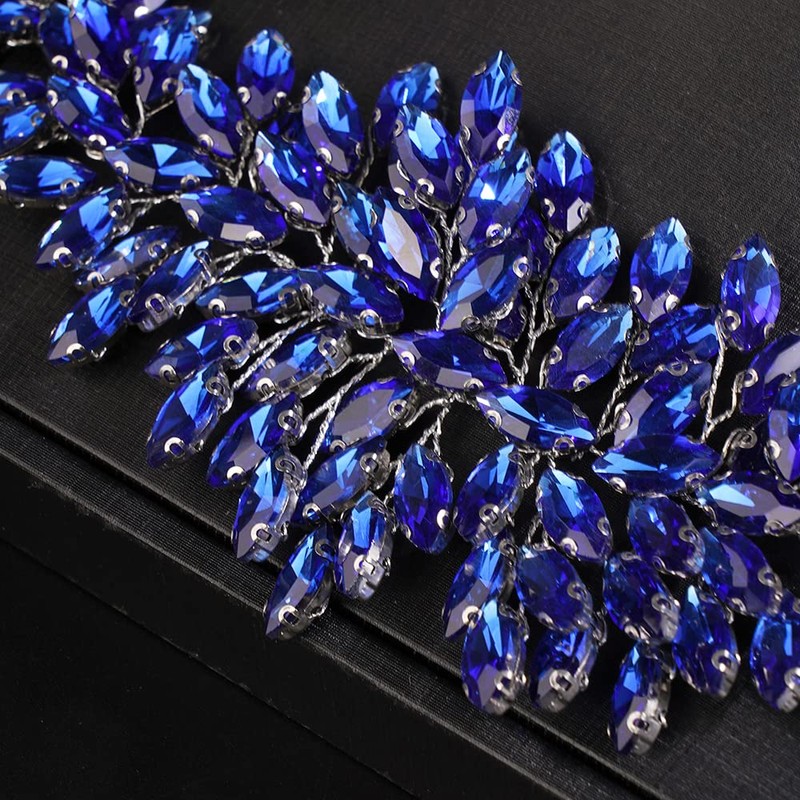 JWICOS Diadema de cristal para novia, accesorio para el cabello