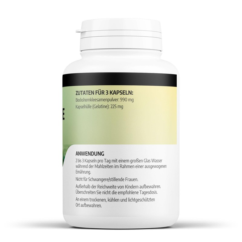 Fenugreek (fenugrec) – 330mg – 200 capsules