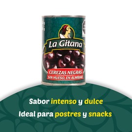 Cerezas Negras La Gitana Sin Hueso 180g