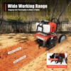 Tiller Cultivator Gas Powered 52CC 2-Stroke Mini Garden Tiller Cultivator