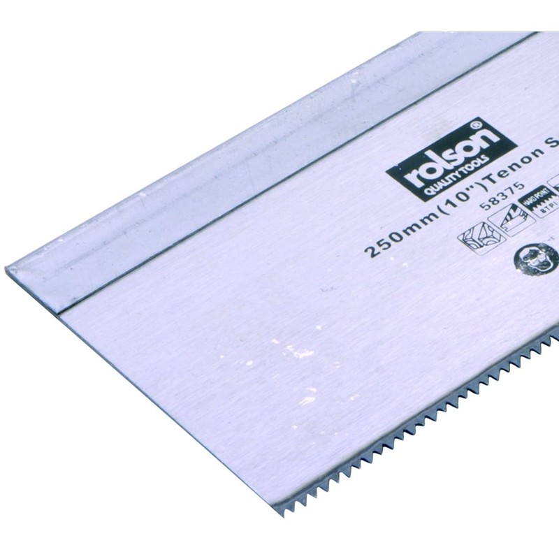 Rolson 58375 Tenon Saw, 250 mm, Yellow