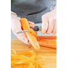 KitchenCraft Traditional Lancashire Potato Peeler, Plastic / Stainless Steel Peeler