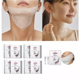 Anasis 아나시스 벨라컨투어 목주름 팩 패치 넥마스크팩 4세트 20매입 넥크림 7g 2개 리프팅팩 1매 Anasis Bella Contour Neck Wrinkle Patch Mask Set 4 Sets 20 Sheets Neck Cream 7g 2 Pieces Lifting Pack 1 Sheet