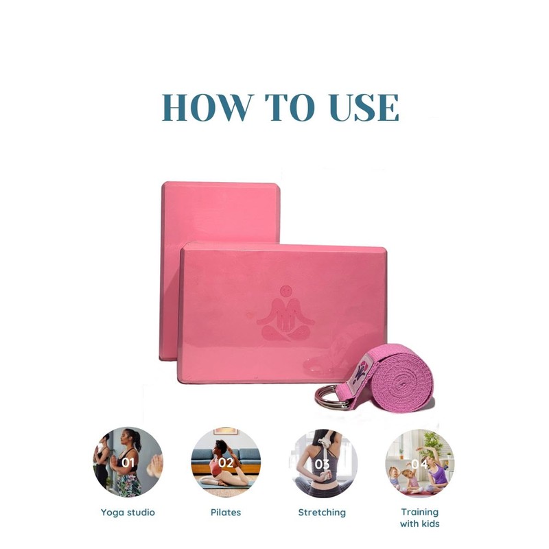 Generic Yoga Block for Workout (Ethylene Vinyl Acetate (EVA))