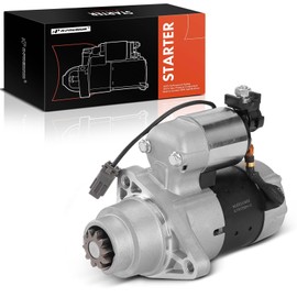 A-Premium Starter Motor Compatible with Infiniti G35 2003-2007, M35 2006-2008, FX35 2003-2008 & Nissan 350Z 2003-2007, 3.5L, 12V 1.4KW 10-Teeth Clockwise, Replace# 23300AM600, 23300AM60A