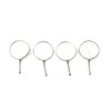 Dental Mirrors Tops Front Surface Rhodium Set of 12 TeckMed