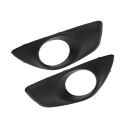 Partuto Front Left Right Fog Light Grille Cover Trim No.865232B700/865242B700 for Hyundai Santa Fe 2010-2012 1 Pair Replacement