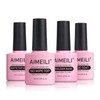 AIMEILI Hema Free Gel Nail Polish No Wipe Top Coat,