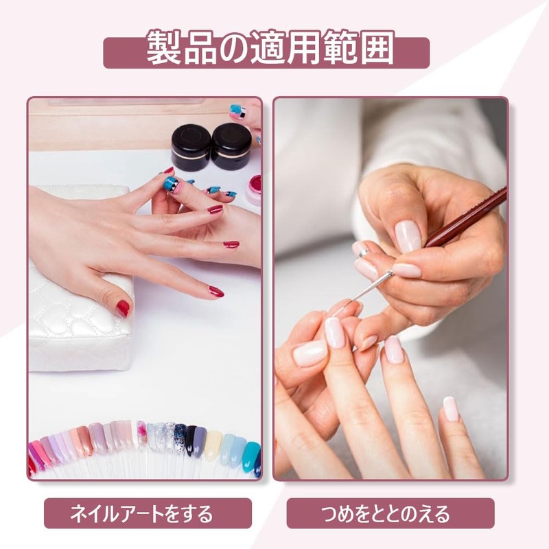 Nail Clips, Multi-functional, Beautiful, Compact, Easy to Use, 10 Pcs,