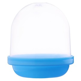 Entervending Acorn Shaped Empty Capsules, 1.1-inches Height, Plastic, Light Blue, Games and Toys Accessories