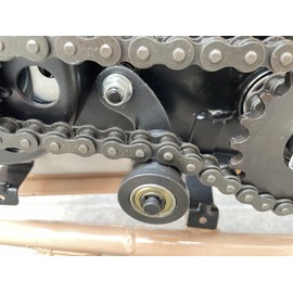 SJVLXHI Chain Tensioner Wiith 1-3/4" Roller For Coleman Powersports CT200U Trail CT200U-EX BT200X Mini Bikes,For 196cc 212cc 6.5HP Massimo MB200 Hensim Baja Heat Warrior MB165