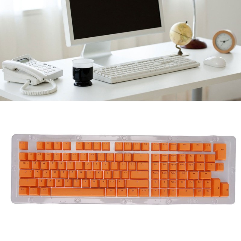 Keyboard Keycaps 114 Key PBT OEM Height Two Color Injection