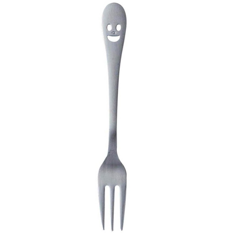 Nagao Nico Coffee Spoon Brown Fork, Set of 2, 18-8
