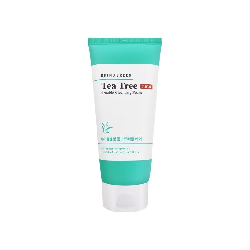 Bringgreen Tea Tree Cica Trouble Cleansing Foam 300ml Acne Cleansing