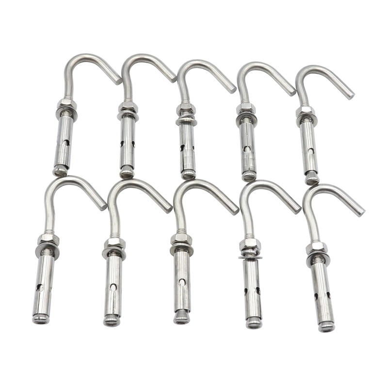 LBY - Tornillos de expansión de acero inoxidable con gancho