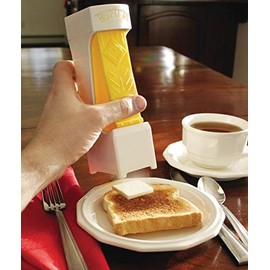 New Super Stick Butter Cutter Slicer Hand Click Blade Dispenser Container Gadget Kit