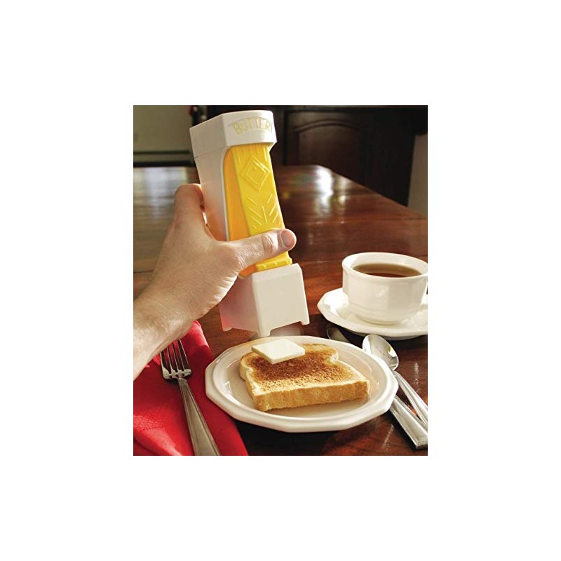 New Super Stick Butter Cutter Slicer Hand Click Blade Dispenser