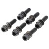 6PCS Bike Stem Bolts Titanium Alloy M5x20mm Bike Handlebar Stem