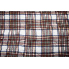 styleBREAKER square XXL scarf, wrap scarf with Scottish Tartan plaid pattern, unisex 01018136, color:White-Blue-Brown