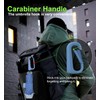 TUMAAOTU Compact Inverted Umbrella with Never Forget Carabiner Handle -