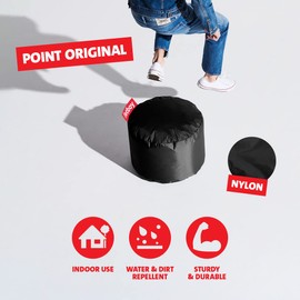 Fatboy Point Ottoman, Black