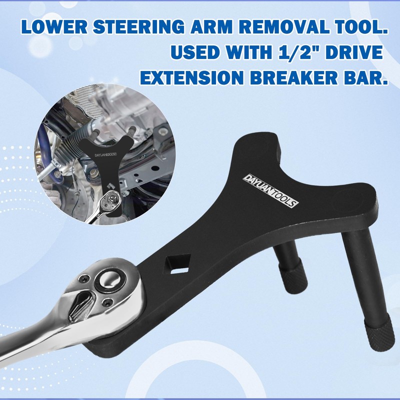 DAYUAN Automotive Lower Control Arm & Ball Joint Removal Tool,