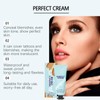 2 Feuchtigkeitsspendende Concealer-Creme, Langanhaltende CC Creme, Wasserfester und Schweißfester Hautfarben-Concealer,