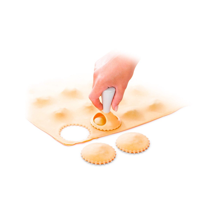 Tescoma Ravioli Cutters, 4 Shapes Delicia, Assorted, 30.5 x 11