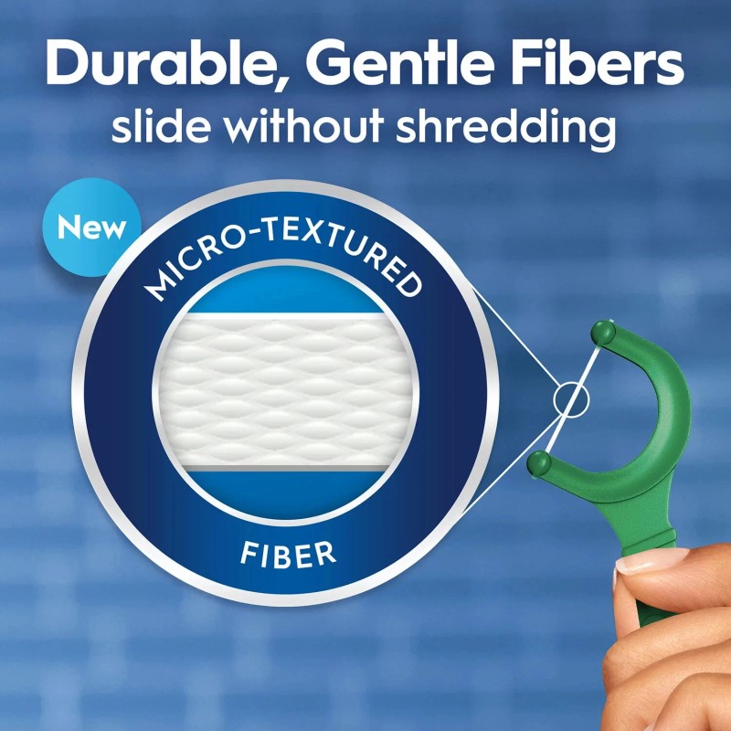 Oral-B Glide Floss Picks Scope Outlast 300 Count Mint Fresh
