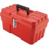 Akro-Mils 9514 14-Inch ProBox Plastic Tool Box, Red