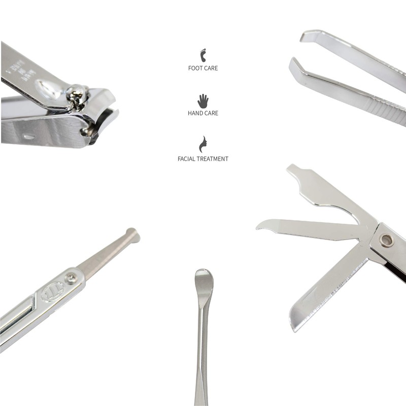 Three Seven, Nail Clipper Set 5pcs DS-81A, MADE IN KOREA