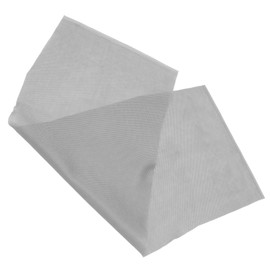 SEWACC Breathable Speaker Grill Cloth Durable Acoustic Fabric for Speaker Protection Repair Lightweight Mesh Cover Stereo Systems Silver Color