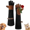 HANDLANDY 24 Inches Animal Handling Gloves Bite-Proof & Scratch-Resist